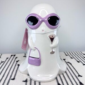 NEW Glamorous Ghouls Ghost with Sunglasses and Espresso Martini Halloween Decor